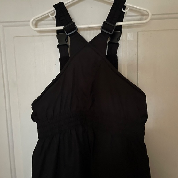 Girls Black bib/Ski snow Pants size S 6/6x - Picture 3 of 15